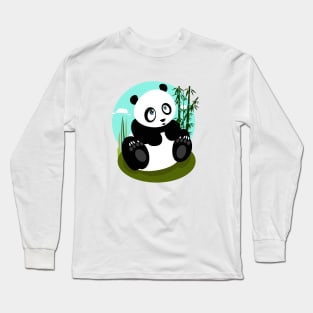 Baby Panda Long Sleeve T-Shirt